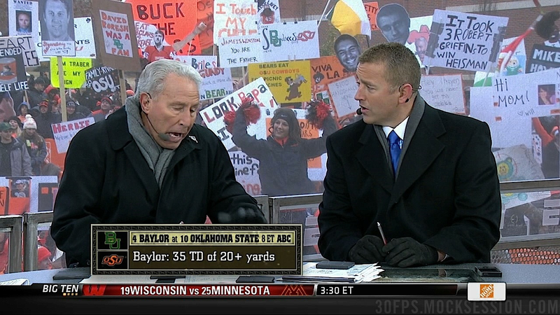 Illustration for article titled Hairy Balloon Balls: Your Baylor-OK. State GameDay Sign Roundup